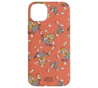 Custodia per iPhone 14 Plus Minions & Monsters Henry and Irene All Over Print