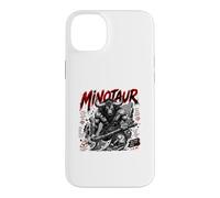 Custodia per iPhone 14 Plus Minotauro Labirinto Sangue Antico Mostro Greco