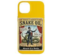 Custodia per iPhone 14 Plus Miracolo dell'olio di serpente in una bottiglia