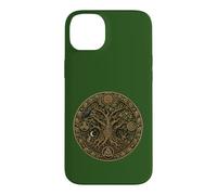 Custodia per iPhone 14 Plus Mitologia celtica dei boschi druidi della quercia sacra