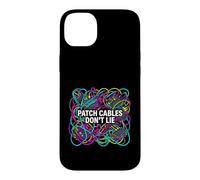 Custodia per iPhone 14 Plus Modular Synthesizer Patch Cables Don't Lie