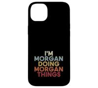 Custodia per iPhone 14 Plus Morgan Name Morgan Personalized Name First Given