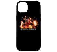 Custodia per iPhone 14 Plus Mortal Kombat X Scorpio Flames