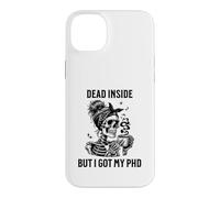 Custodia per iPhone 14 Plus Morto dentro ma ho ottenuto il mio dottorato di ricerca | PhD Graduation | Tesi di laurea