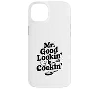 Custodia per iPhone 14 Plus Mr. Good Lookin' Is Cookin' Funny Chef Cucina Umorismo