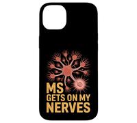Custodia per iPhone 14 Plus MS ottiene sui miei nervi divertente consapevolezza medica dicendo
