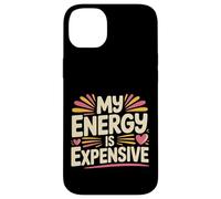 Custodia per iPhone 14 Plus My Energy Is Expensive Umore Forte Presenza |-
