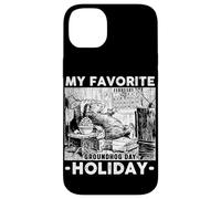 Custodia per iPhone 14 Plus My Favorite Holiday Groundhog Funny Groundhog Day
