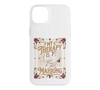 Custodia per iPhone 14 Plus My Therapy Is Mahjong Player Tile Game Art