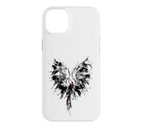 Custodia per iPhone 14 Plus Mythical Phoenix Bird Rise From Ashes Watercolor Graphic