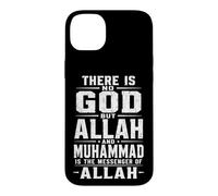 Custodia per iPhone 14 Plus Nessun dio tranne Allah Muhammad è il messaggero Ramadan Eid Islam