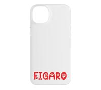Custodia per iPhone 14 Plus Nome gatto Figaro Gifts All I Need Is Coffee Cat Named Figaro