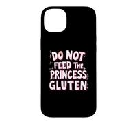 Custodia per iPhone 14 Plus Non dare da mangiare alla principessa Gluten Funny Kids