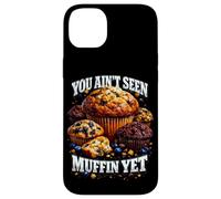Custodia per iPhone 14 Plus Non hai ancora visto Muffin Pun Bootleg Style Meme Dad Joke