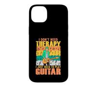 Custodia per iPhone 14 Plus Non ho bisogno di terapia Ho bisogno di suonare la chitarra