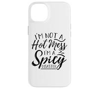 Custodia per iPhone 14 Plus Non sono un disastro, sono un disastro piccante Mamma Papà