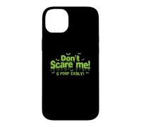 Custodia per iPhone 14 Plus Non spaventarmi! Io cacca facilmente Halloween
