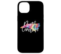 Custodia per iPhone 14 Plus North Carolina Tie Dye
