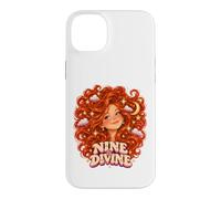 Custodia per iPhone 14 Plus Nove & Divine Redhead 9 Stelle di un anno Luna Divertimento Ginger Girl