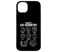 Custodia per iPhone 14 Plus Nozioni di base della geometria del gatto Insegnante di matematica di ritorno