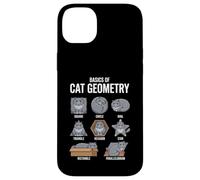 Custodia per iPhone 14 Plus Nozioni di base della geometria del gatto Insegnante di matematica di ritorno