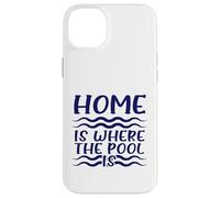 Custodia per iPhone 14 Plus Nuotatore Humor Home I Dove La Piscina Nuota