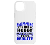 Custodia per iPhone 14 Plus Nuoto Team Nuoto La mia fuga dalla realtà nuotatore