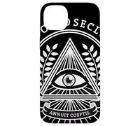 Custodia per iPhone 14 Plus Occhio onnivista, Dio, simbolo, piramide, Massonico