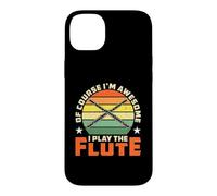 Custodia per iPhone 14 Plus Of Course I'm Awesome Loves Marching Band Flauti a fiato