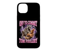 Custodia per iPhone 14 Plus Off To Commit Tom Foolery Raccoon