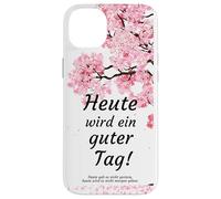 Custodia per iPhone 14 Plus Oggi è una bella giornata, soddisfazione, tedesco