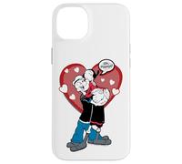 Custodia per iPhone 14 Plus Oh Popeye The Sailor Man Olive Oyl Love San Valentino