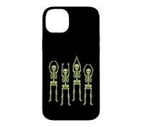 Custodia per iPhone 14 Plus Ohio Skeleton Halloween Retro Vintage Aesthetic Graphic