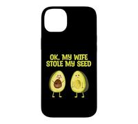 Custodia per iPhone 14 Plus OK Mia moglie ha rubato il mio annuncio di gravidanza con avocado di semi
