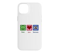 Custodia per iPhone 14 Plus Pace Amore Procioni Carino Procione