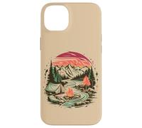 Custodia per iPhone 14 Plus Paesaggio Natura Fuoco Wilderness Avventura Mont
