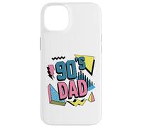 Custodia per iPhone 14 Plus Papà Nostalgia anni '90 Festa del papà Millennial Anni