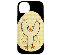 Custodia per iPhone 14 Plus Pasqua pulcino alfabeto lettera Y primavera grafico