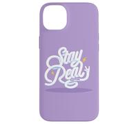 Custodia per iPhone 14 Plus Paul Frank Stay Real Bubble Testo