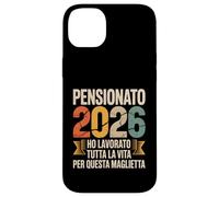 Custodia per iPhone 14 Plus Pensionato 2026 Traguardo della Pensione con Ironia