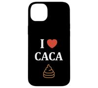 Custodia per iPhone 14 Plus Péteur prout j'aime le caca Humour i love caca