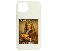 Custodia per iPhone 14 Plus Pi Day Gravity is Easy Pi è difficile divertente Newton Science Pun
