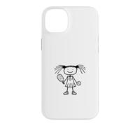 Custodia per iPhone 14 Plus Pickleball Girl Stickfigure Cute Funny Pickleball