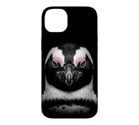 Custodia per iPhone 14 Plus Pinguino africano faccia mare uccello natura natura pinguino