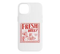 Custodia per iPhone 14 Plus Pizza Satan "Fresh Hell" Satan Occult Satanic Lucifer