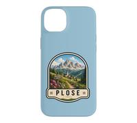 Custodia per iPhone 14 Plus Plose Italia Dolomiti Vintage Mountain Travel Design