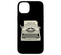 Custodia per iPhone 14 Plus Poltrona Detective True Crime Enthusiast Crime Sleuth