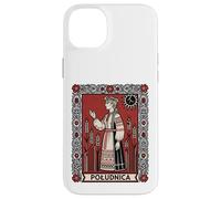 Custodia per iPhone 14 Plus Poludnica, mito pagano slavo, orrore popolare, spirito solare