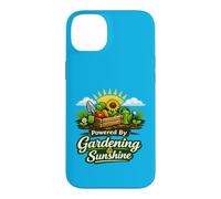 Custodia per iPhone 14 Plus Powered By Gardening and Sunshine Funny