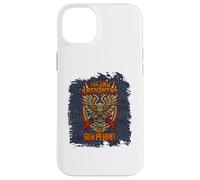 Custodia per iPhone 14 Plus Pro Gun Second Emendment Is My Gun Permit Bandiera americana